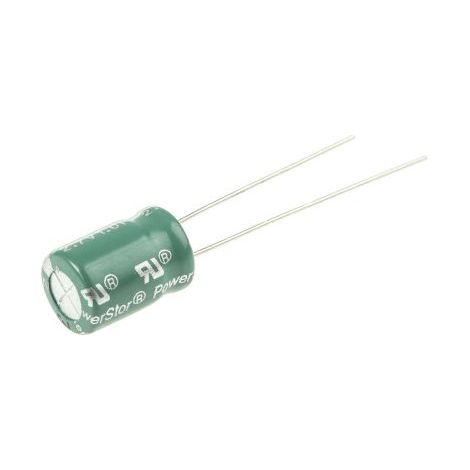 Eaton – Supercondensateur 1F 2.7V c.c. traversant – Température -40°C à +65°C – Dimensions 8.5 x 13.5mm – Alimentation pour tableau électrique
