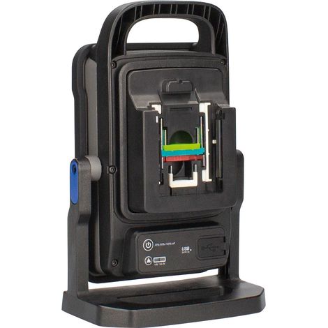 Multi Akku Adapter Strahler 20W 2.600lm 14,4 + 18V Akkus