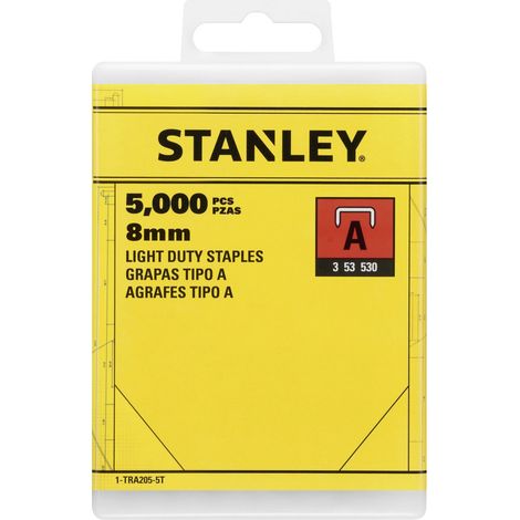 STANLEY 1-TRA205-5T Feindrahtklammern Typ A 5000 St. (1/2)