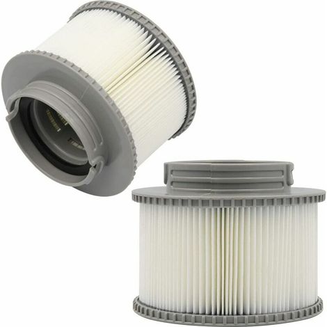 2 Pieces Filter Cartridge for MSpa Hot Tub, Inflatable Swimming Pool Replacement Water Filter (1/5)