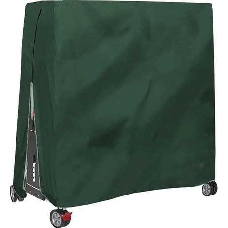 Housse de protection pour table de ping-pong d'extérieur 165 x 70 x 185 cm, imperméable et anti-poussière, en tissu Oxford 420D. (1/5)