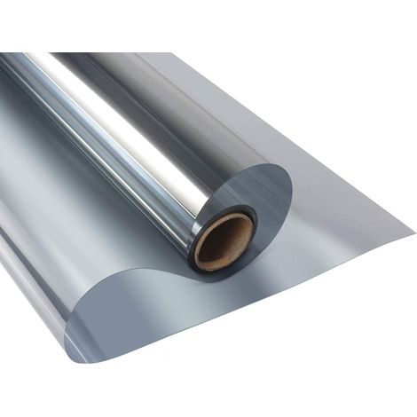 Film Pour Vitre - Protection Contre Les UV - Isolation Thermique - Adhésif Statique Sans Colle - 20x40 Pouces - Pour Maison Et Bureau (1/5)