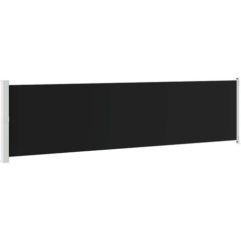 Maison Exclusive - Tenda Laterale Retrattile per Patio 600x160 cm Nera