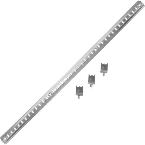Supports d'étagères en acier inoxydable pour congélateur, réfrigérateur, étagère de refroidissement, conception durable, 1 jeu (1/5)