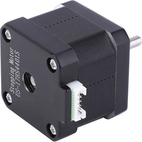 Nema17 Schrittmotor, 2-phasig, 1,8°, Miniatur, 42, 3,6 V, 1,5 A, XH-2.54 Kabel, Schwarz (1/5)