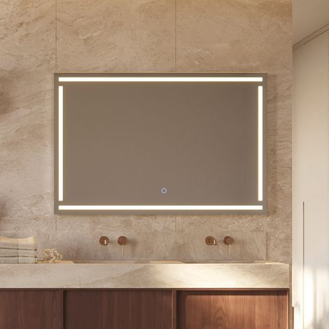 espejo de baño con luz LED