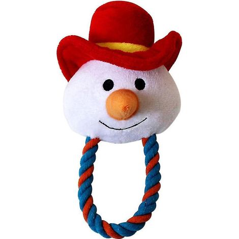 Jouet à mâcher pour chien en peluche, jouet de dentition pour chiens agressifs, brosse à dents pour chien, cadeau (1/4)