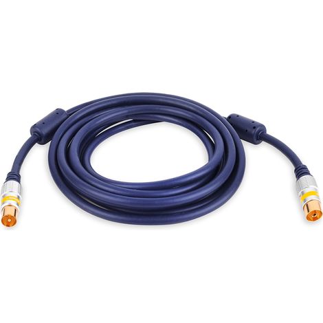 Cavo di prolunga RF per antenna TV vitalco - Presa per antenna TV (cavo antenna) 1,5 m (AK50) (1/5)