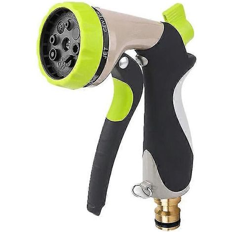 Garden Hose Nozzle Manual Sprayer High Pressure Water Hose Nozzle Adjustable Spray Pattern With (1/3)