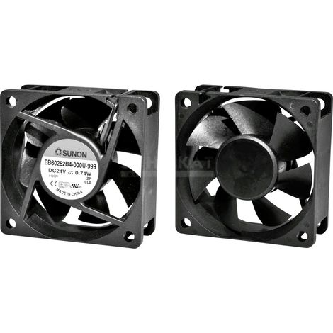 Sunon EE60251B1-A99 Axiallüfter 12 V/DC 39.91 m³/h (L x B x H) 60 x 60 x 25 mm