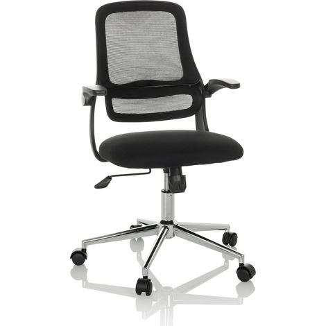 Bürostuhl / Drehstuhl MIKO B ECO Netz / Stoff schwarz hjh OFFICE