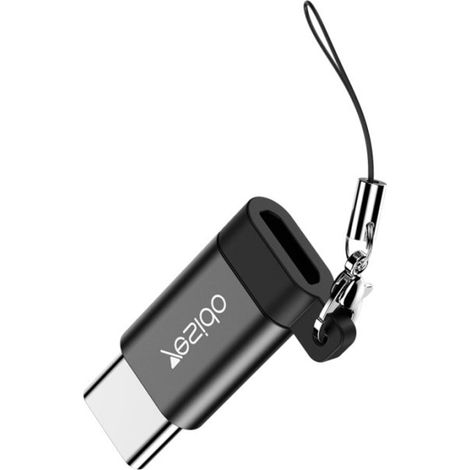 Adaptateur yesido micro usb vers usb c mini otg pour le chargement et le transfert de donnees
