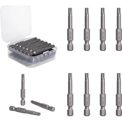18 Embout Torx, T25 Acier S2, 50 mm Magnétique, Outils Électriques, Réparation Automobile (1/5)