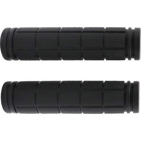 Manopole per bicicletta da 22 mm antiscivolo in gomma morbida per mountain bike, bici da strada, trekking e bici da città. (1/5)