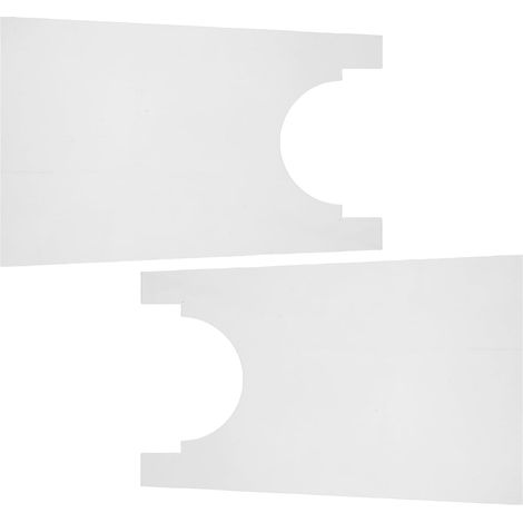 Lot de 2 Butées Murales en Acrylique Transparent Antidérapantes, Protège-Murs pour Canapé et Lit, Entretoises Invisibles pour Empêcher Les Jouets de Se Coincer Meubles, Protection (1/5)