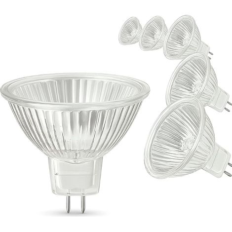 6er-Pack MR16 CNMTCCO GU5.3 12V 20W warmweiße Halogenlampen (1/5)