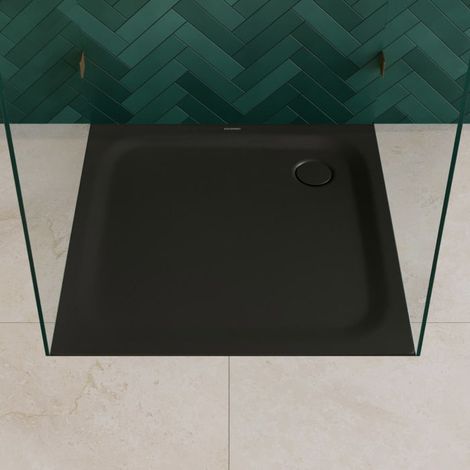 Kaldewei TEMPER Duschwanne 80 x 80 cm mit Invisibe Grip und Wannenträger (1/5)