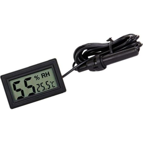 Contrôleur de température, sonde de capteur programmable, moniteur d'affichage LED, détecteur (1/5)