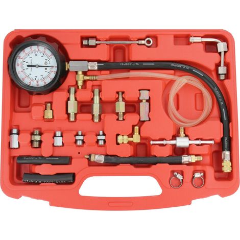Comprobador De Presión De Bomba De Combustible Diesel Y Gasolina, 0-140 Psi