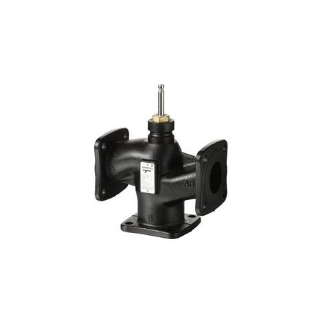 Vanne trois voies PN6 DN40 kvs=16m3/h course=20mm brides en fonte grise