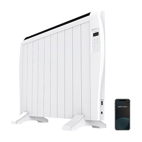 Cecotec Radiador Eléctrico Bajo Consumo Ready Warm 2000 Thermal Connected. 10 Elementos, 1500 W, De pared o pie, Temporizador (1/5)