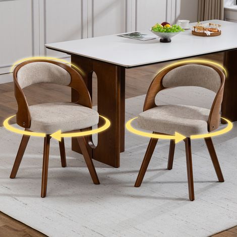Fauteuil de cuisine moderne et réglable, doté d’un coussin en coton-lin l’assise est incurvée. Ce fauteuil convient parfaitement comme élément décoratif dans les cuisines, les cafés ou les salons. (1/5)