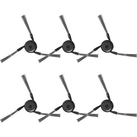 Cepillos laterales (paquete de 6) para aspiradoras robot Dreame D20 Pro Plus, X40 Ultra Master, L40 Ultra s Pro, X50, L50 y V50 Complete. (1/5)