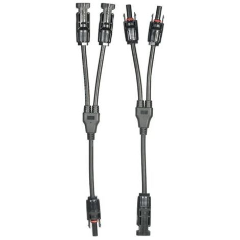 Adaptateur De Connecteur De Cable De Panneau Solaire Mc4 Branche Y, 1 Paire M/FF Et F/MM - 1 Paire M/FF Et F/MM (1/5)