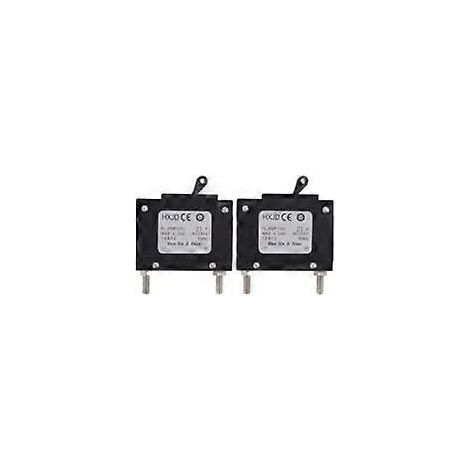 1 disjoncteur électromagnétique hydraulique 1A-100A NQB1A2 pour bateau/yacht, dispositif UPS, protection contre les surcharges et les courts-circuits, 1P 2P 3P 4P (3P, 25A) (1/5)