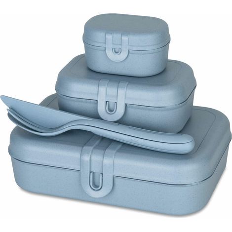 Koziol Pascal Ready Lunchbox Set Blau Rot Grün (1/5)