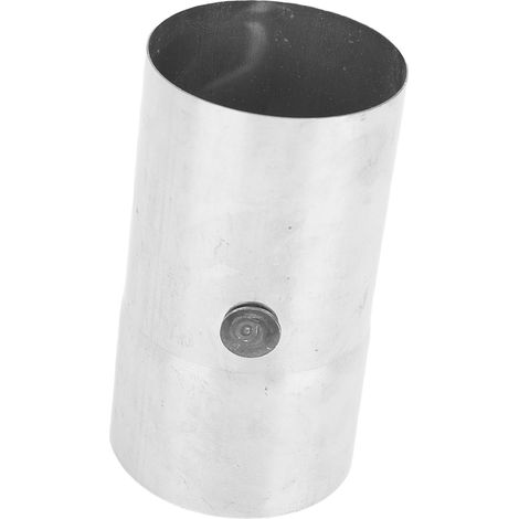 Tuyau de poêle avec clapet, en acier inoxydable 304, épais, pour l'évacuation des fumées. (1/5)