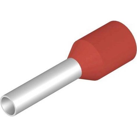 Weidmüller 1476270000 Capocorda 1.5 mm² Parzialmente isolato Rosso 100 pz.