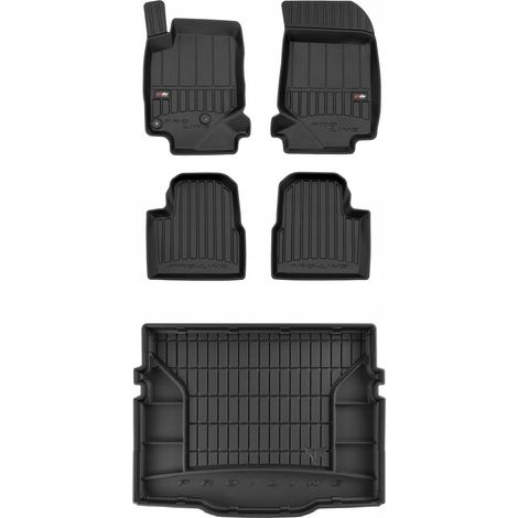3D SET Fußmatten und Kofferraummatte Citroen C4 3 Fließheck ab 2020 (1/5)