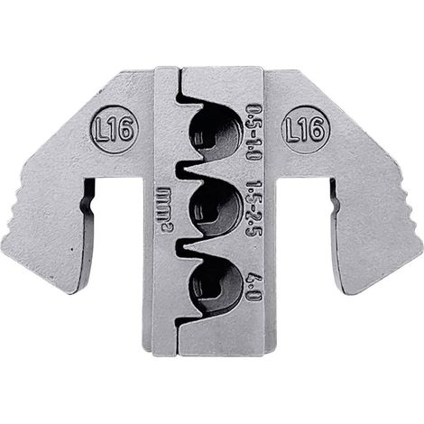 TOOLCRAFT TO-9625857 Matrice di crimpaggio Contatto piatto MCP, Contatto piatto SPT 0.5 fino a 4 mm² (1/2)