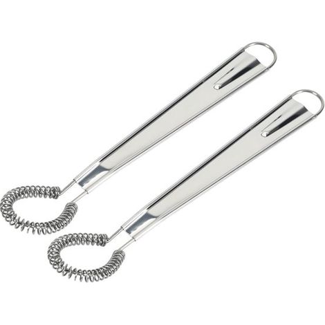 Set di fruste Dailygoods (2 pezzi) in acciaio inossidabile, design ergonomico, adatte al contatto con gli alimenti, resistenti, facili da appendere, utensili da cucina (1/5)