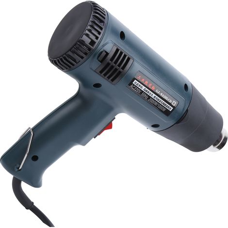 Pistolet à air chaud électronique à température réglable pour plastique, outil industriel GJ-9A20LCD 2000 W, prise 220 V. (1/5)