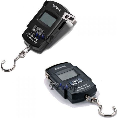 BILANCIA PORTATILE ELETTRONICA PER PESCA CACCIA PESA BAGAGLI 50 KG WH-A08