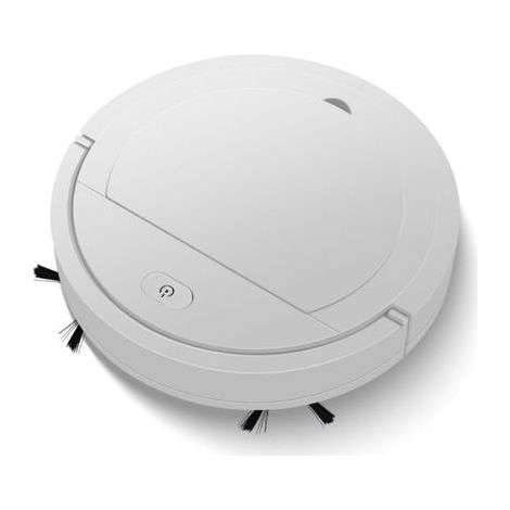 Robot Aspirateur, Laveur de sol, Facile à Utiliser, 3 Modes de Nettoyage, Silencieux, or rose,UBS,Blanc (1/4)