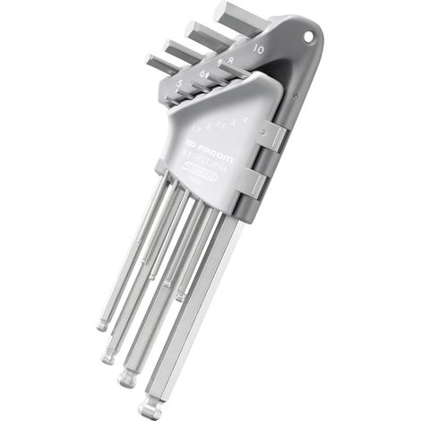 Facom 83SHST.JP9A Innen-Sechskant Winkelschraubendreher-Set 1.5 mm, 2 mm, 2.5 mm, 3 mm, 4 mm, 5 mm,