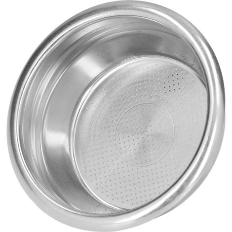 58-mm-Kaffeefilterkorb aus Edelstahl, 2 Tassen, für halbautomatische Kaffeemaschine (1/5)