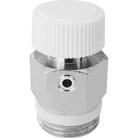 VALVOLINO SFOGO ARIA IN OTTONE PER RADIATORI 1/4 C/TEFLON  PETTINAROLI