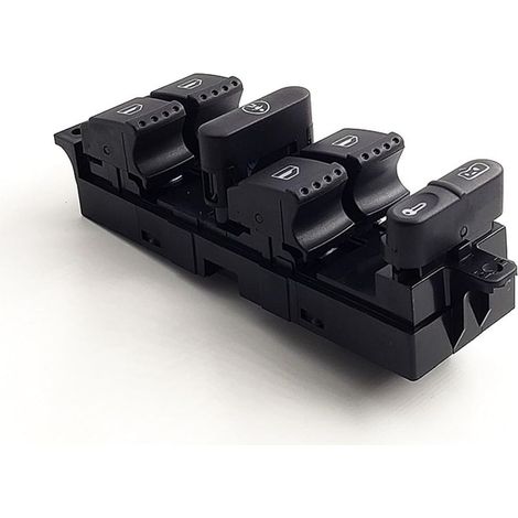 Autofensterheber-Schalter, elektrischer Fensterheberschalter für VW Bora, Jetta, Golf MK4, Passat B5, Seat Leon, Toledo, 1J4959 (1/5)