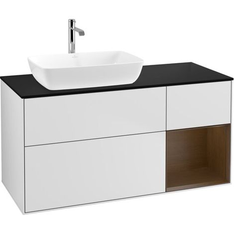 Villeroy & Boch F812GNMT Meuble sous-lavabo Finion F81 (1/2)
