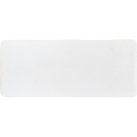Mikrofasermatte doppelwaschbecken 50x120 cm latexunterseite - weiss - Tendance