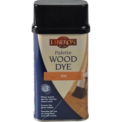 Liberon Interior Floor and Woodwork Palette Wood Dye - Yew - 250ml (1/3)