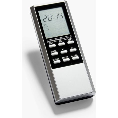 Intertechno ITZ-505 trasmettitore palmare timer wireless, argento/grigio (1/2)
