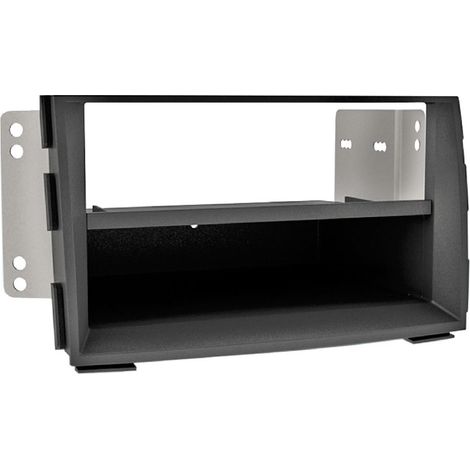 Facade autoradio 1DIN compatible avec KIA VENGA AP09 NOIR
