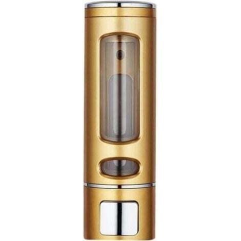 Dispenser di sapone Gold Simple da 400 ml, dispenser di gel doccia a parete, porta sapone, accessori per bagno e toilette