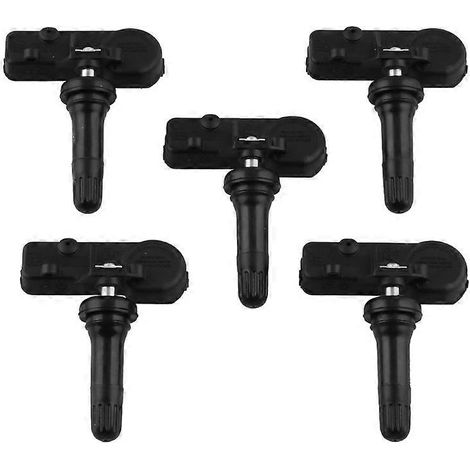 Capteurs de pression des pneus TPMS de remplacement pour Jeep Wrangler JK, Chrysler, Dodge, Ram et Charger (lot de 5) 56029398AB 68142397AA (1/5)