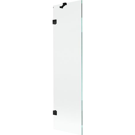 Paroi de douche Mexen Lunar à 1 écran 50 x 150 cm, transparent, noir - 897-050-000-70-00 (1/5)